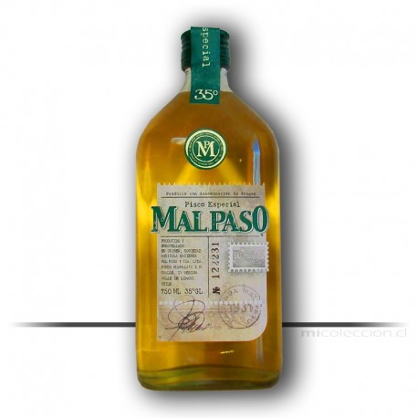 Mal Paso, Pisco Especial 35°