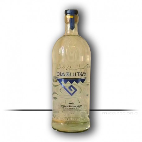 Pisco Diaguitas - Reservado Transparente 40º